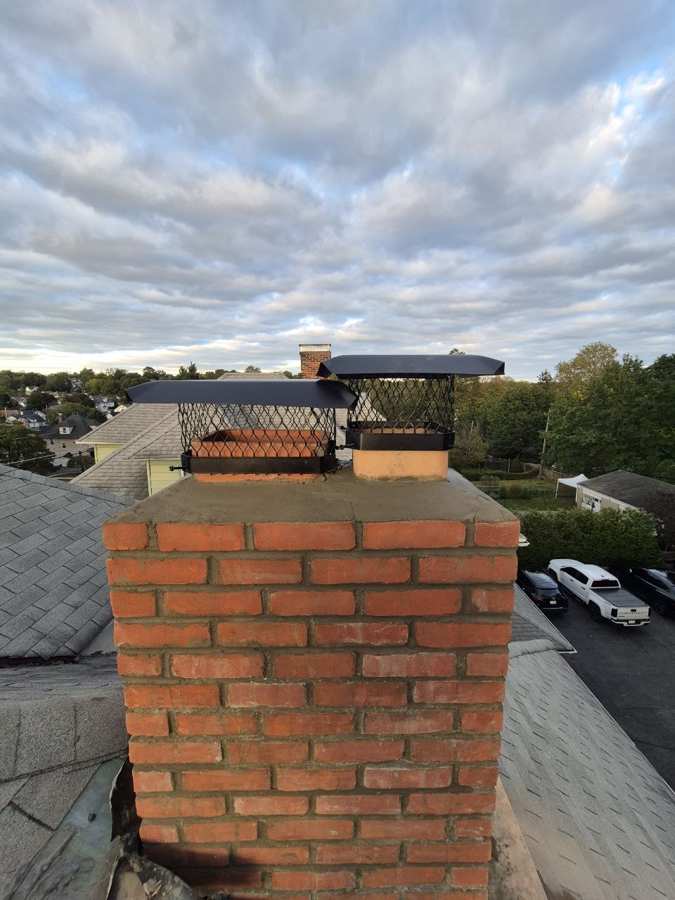 Completed Chimney Caps