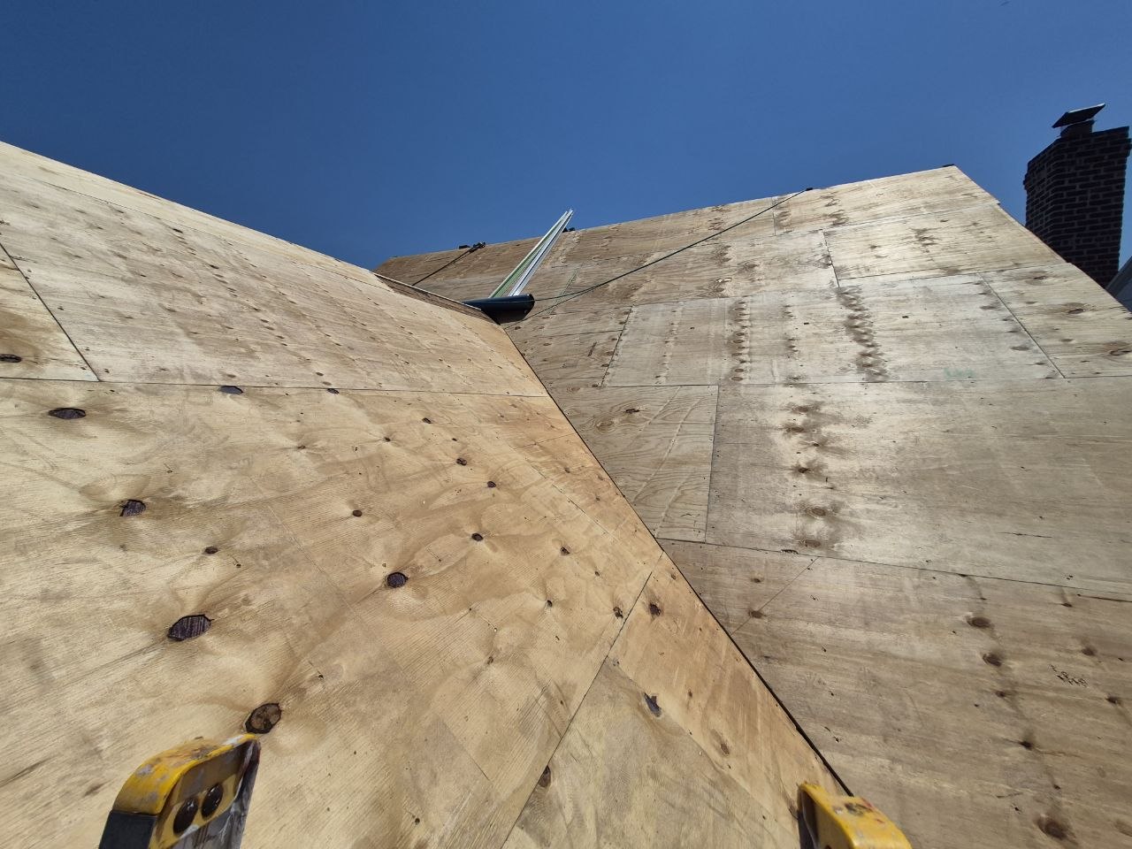 New Plywood Deck